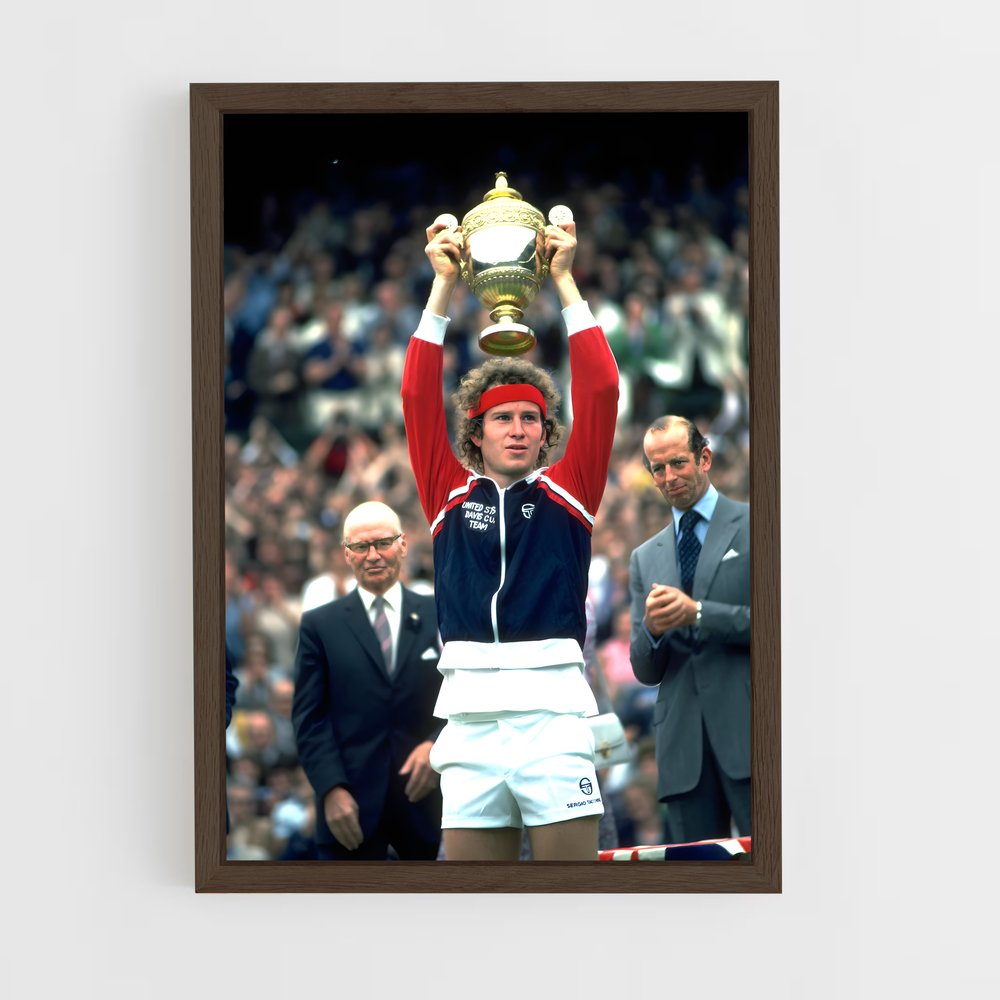 Poster John de mcenroe – affiche Tennis (vue 5)